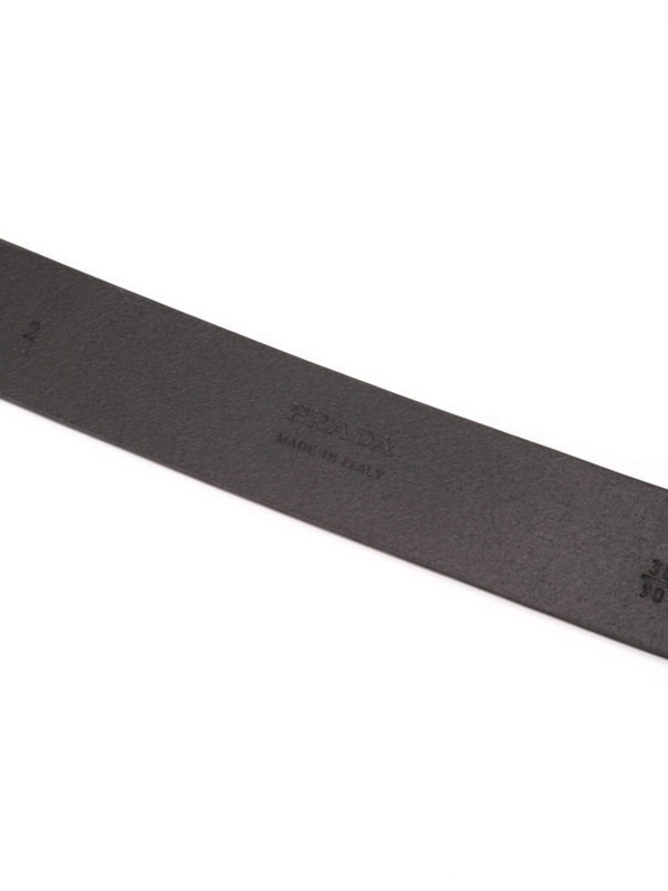 iKRIX PRADA: Cinturones - Cinturón Negro Para Hombre