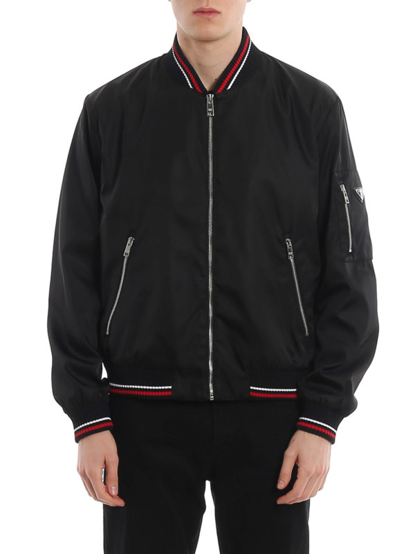 iKRIX PRADA: bombers - Gabardine bomber jacket