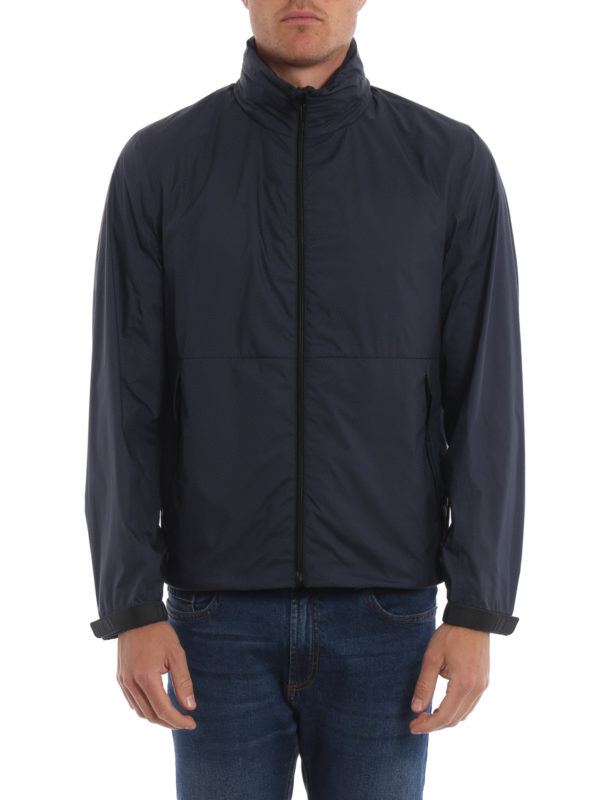 iKRIX PRADA: casual jackets - Nylon Tech light navy blue jacket