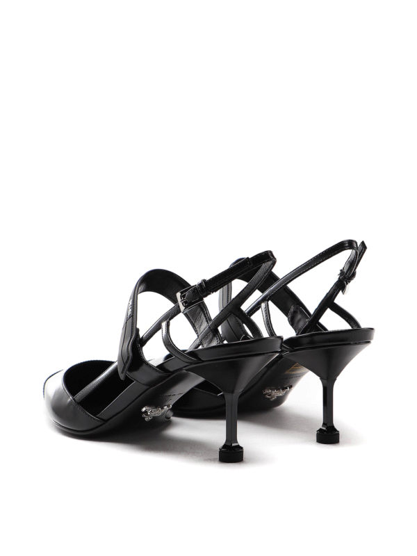 iKRIX PRADA: court shoes - Rubber strap leather pumps