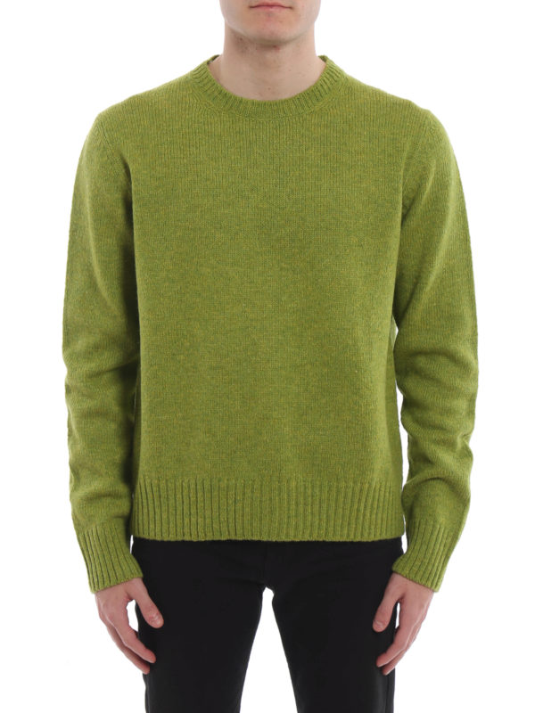 iKRIX PRADA: Strickpullover mit Rundhalsausschnitt - Rundhalspullover - Grün