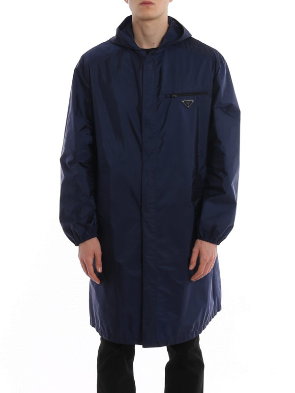 iKRIX PRADA: knee length coats - Light nylon raincoat