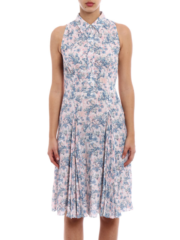iKRIX PRADA: knee length dresses - Printed Sablé Lily dress