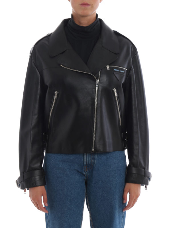 iKRIX PRADA: Lederjacken - Lederjacke - Schwarz