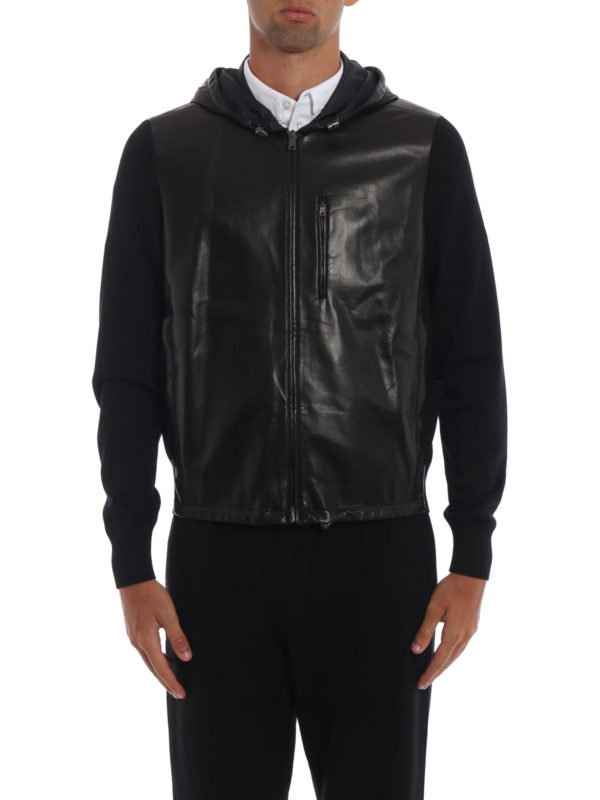 iKRIX PRADA: Lederjacken - Lederjacke - Schwarz