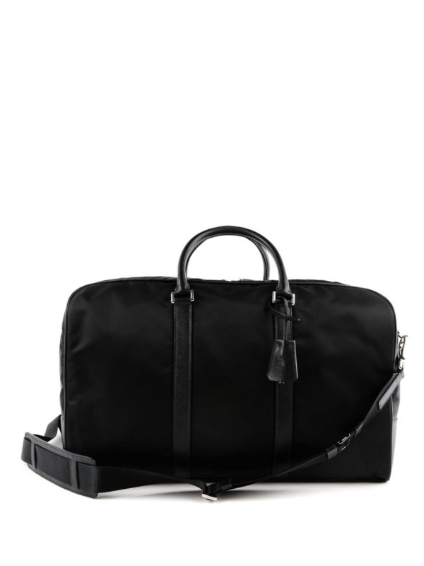 iKRIX PRADA: Luggage & Travel bags - Fabric travel duffle bag with leather details