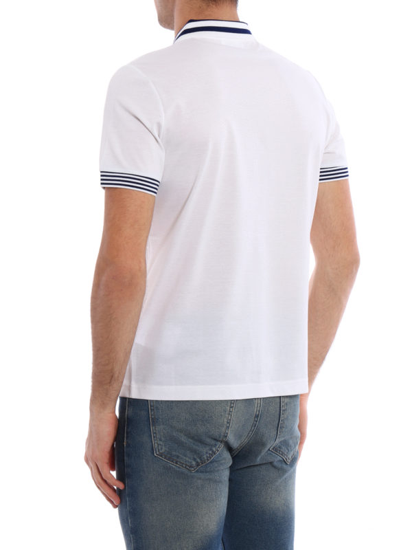 iKRIX PRADA: Polos - Polo Blanco Para Hombre
