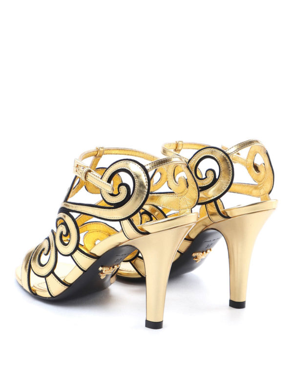 iKRIX PRADA: Sandalen - Sandalen - Gold