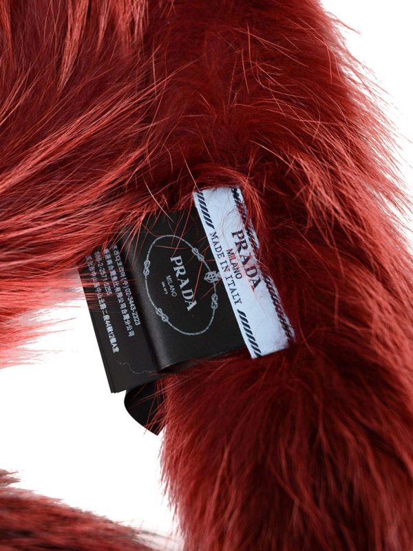 iKRIX PRADA: scarves - Fur scarf