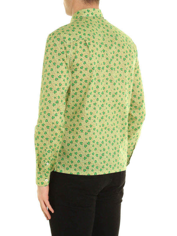 iKRIX PRADA: shirts - Turtle print poplin shirt