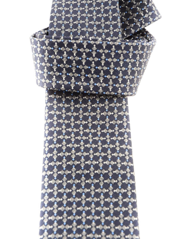 iKRIX PRADA: ties & bow ties - Micro pattern silk tie