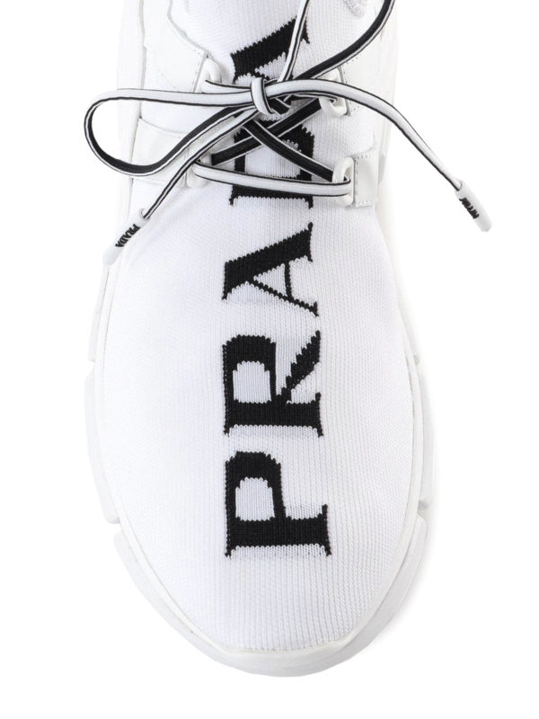 iKRIX PRADA: trainers - Mid top knit sneakers