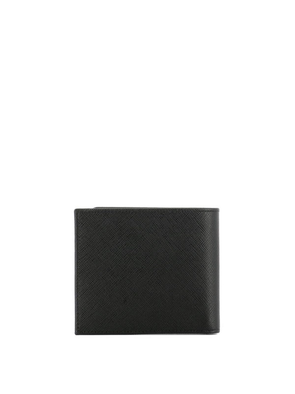 iKRIX PRADA: wallets & purses - Black leather bifold wallet