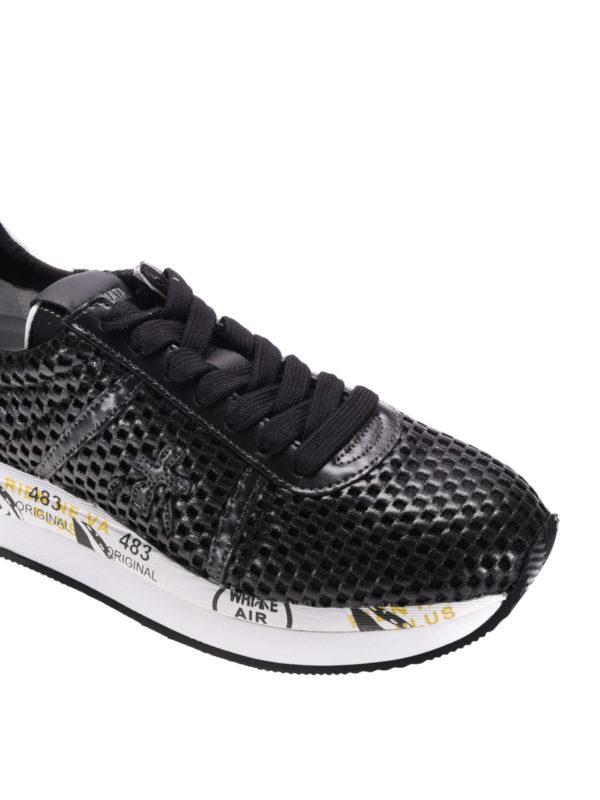 iKRIX PREMIATA: trainers - Conny 2591 leather fabric sneakers