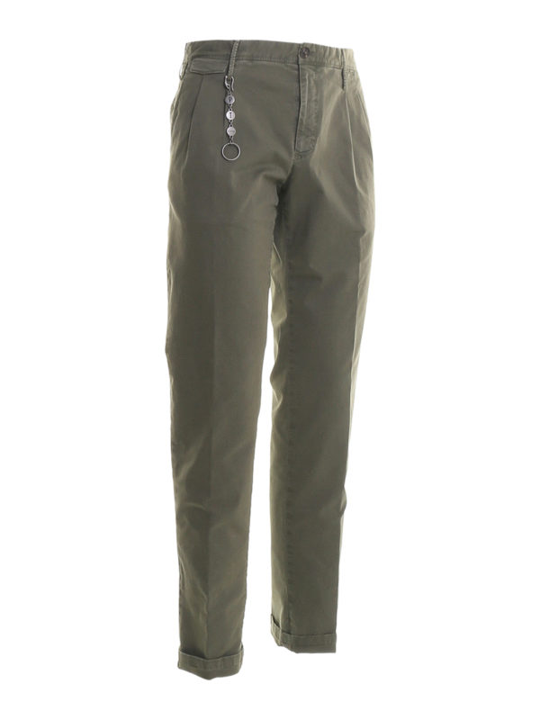 iKRIX PT 01: casual trousers - Arial gabardine pants