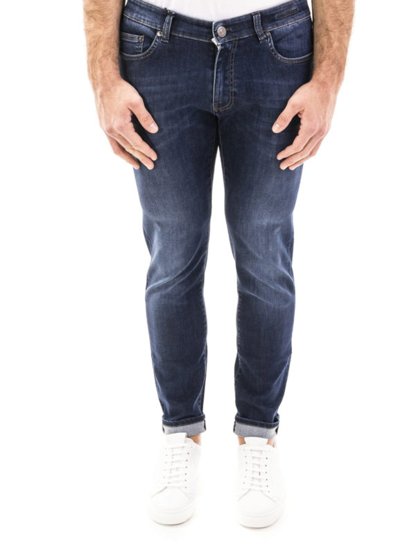 iKRIX PT05: Jeans Rectos - Vaqueros Rectos - Lavado Oscuro