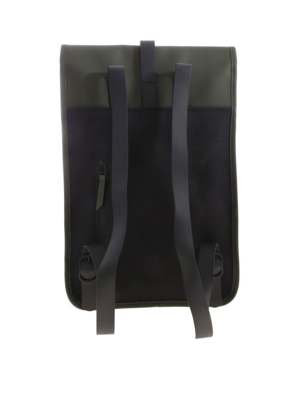 iKRIX RAINS: backpacks - Rubber effect mini backpack in green