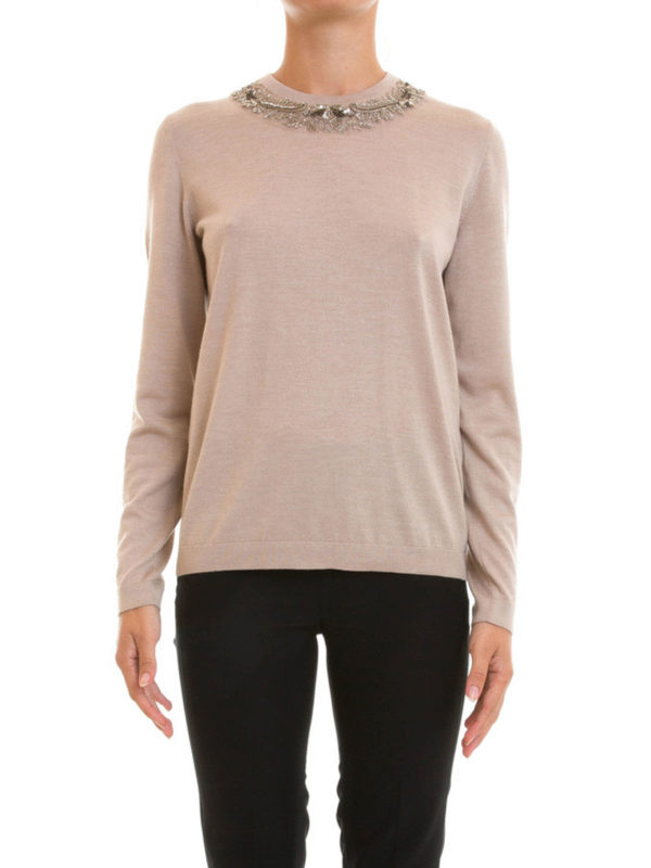 iKRIX RALPH LAUREN: Strickpullover mit Rundhalsausschnitt - Pullover Mit Rundhalsausschnitt