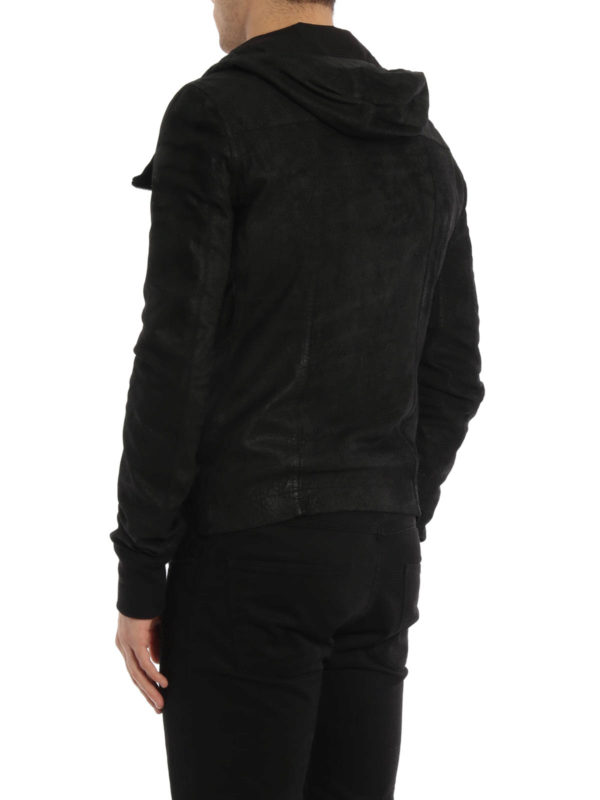 iKRIX RICK OWENS HUN: Chaquetas de cuero - Forever Bullet