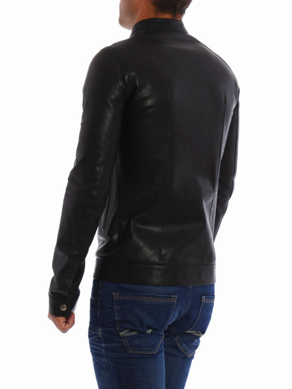 iKRIX RICK OWENS HUN: leather jacket - Leather jacket