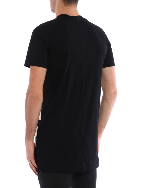 iKRIX RICK OWENS HUN: t-shirts - Level patch long T-shirt