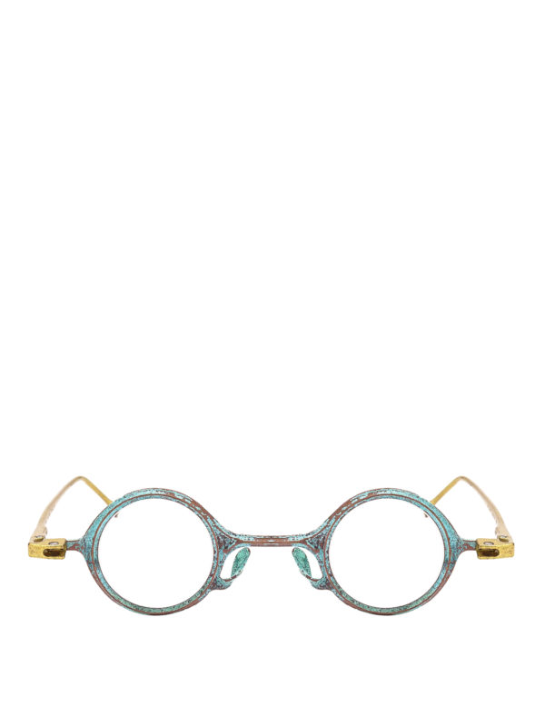 iKRIX RIGARDS: Glasses - Two-tone copper eyeglasses