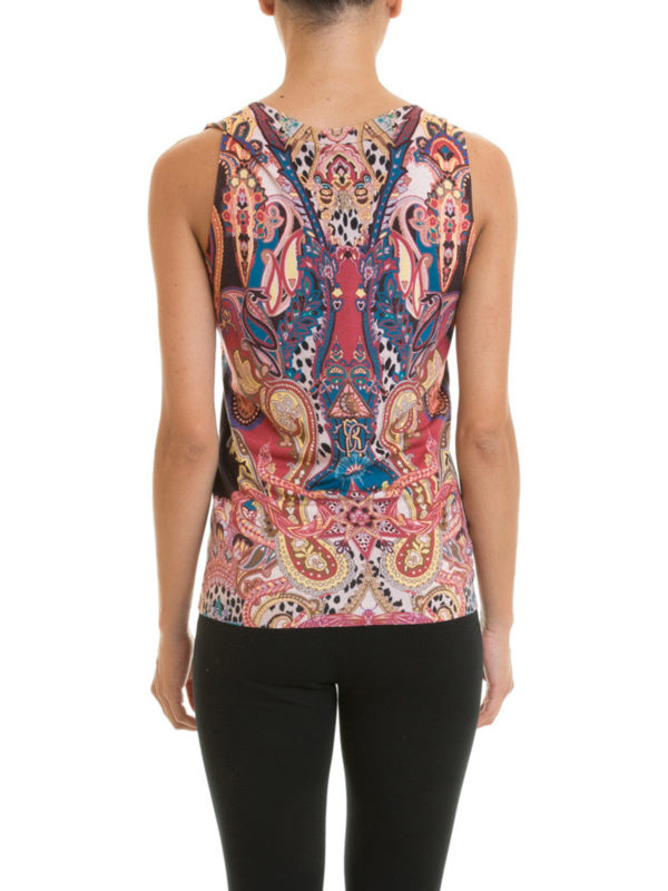 iKRIX ROBERTO CAVALLI: crew necks - Sherazade wool cashmere silk top