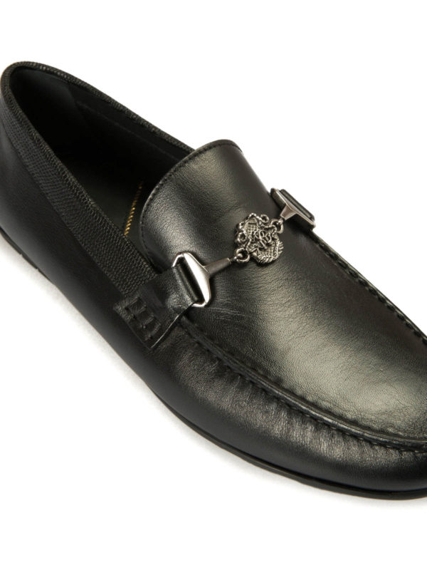 iKRIX ROBERTO CAVALLI: Mocassins & Chaussures bateau - Mocassin  - Noir
