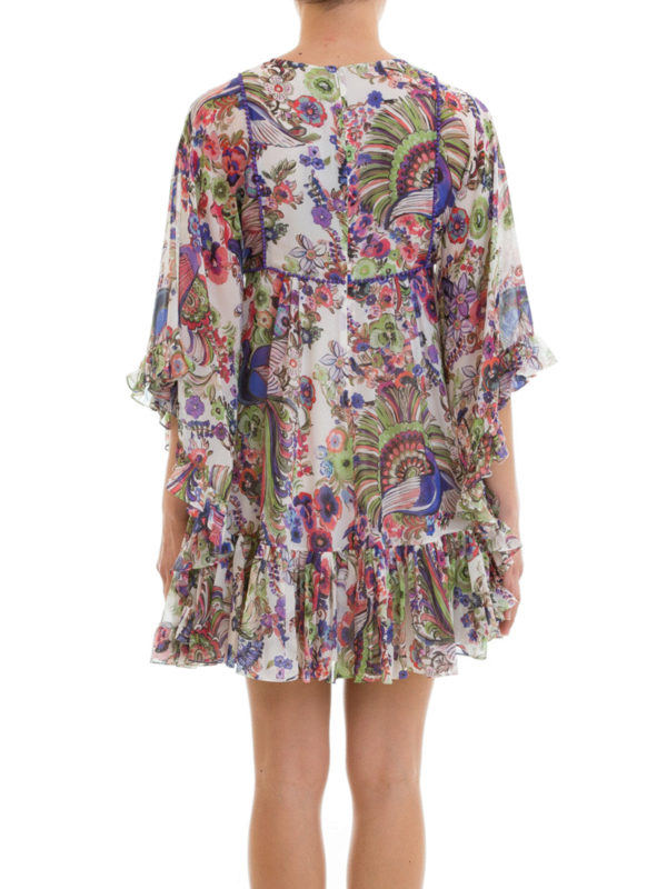 iKRIX ROBERTO CAVALLI: ショートドレス - ショートドレス Bell Heather - マルチカラー