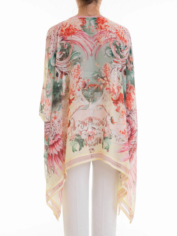 iKRIX ROBERTO CAVALLI: tunics - Phoenix silk kaftan