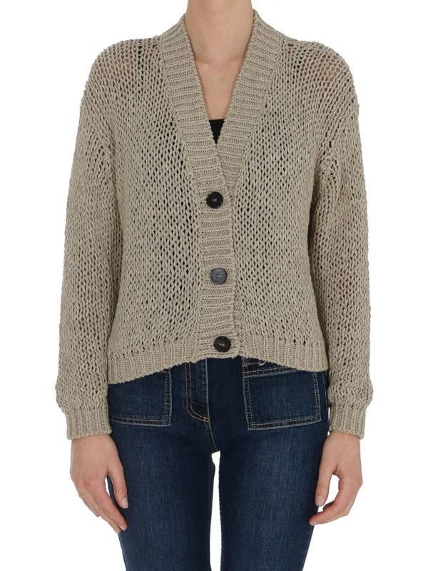 iKRIX ROBERTO COLLINA: カーディガン - カーディガン - ベージュ