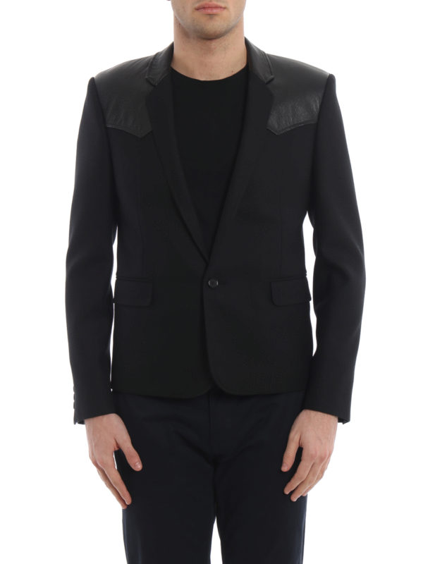 SAINT LAURENT ブラックブレザー Saint Laurent ブレザー - 黒 - ブラック|552571Y519U1000