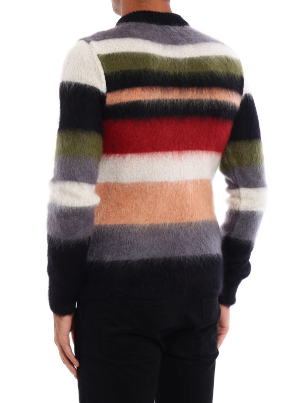 iKRIX SAINT LAURENT: Strickpullover mit Rundhalsausschnitt - Rundhalspullover - Bunt