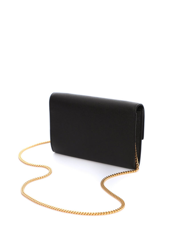 iKRIX SAINT LAURENT: cross body bags - Hammered leather crossbody wallet