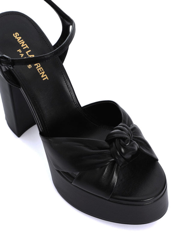 iKRIX SAINT LAURENT: sandals - Bianca platform sandals