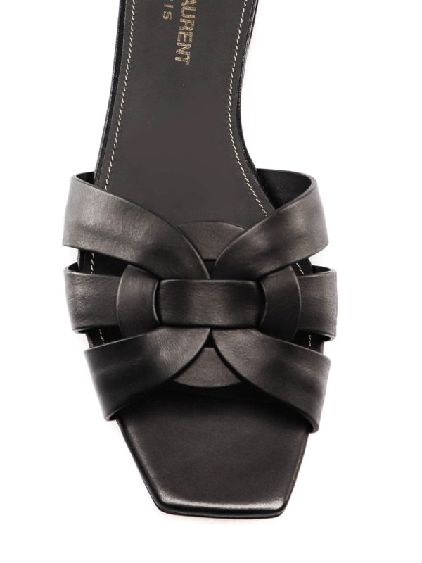 iKRIX SAINT LAURENT: sandals - Square toe leather sandals