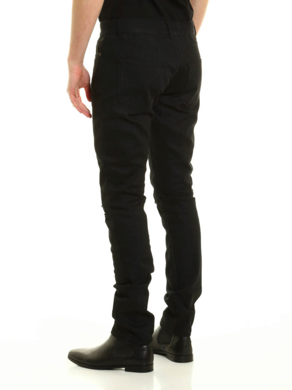 iKRIX SAINT LAURENT: Jeans pitillos - Vaqueros Pitillos Negros