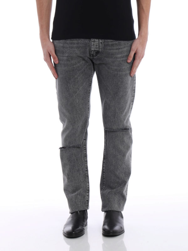 iKRIX SAINT LAURENT: Jeans Rectos - Vaqueros Rectos - Slim Fit