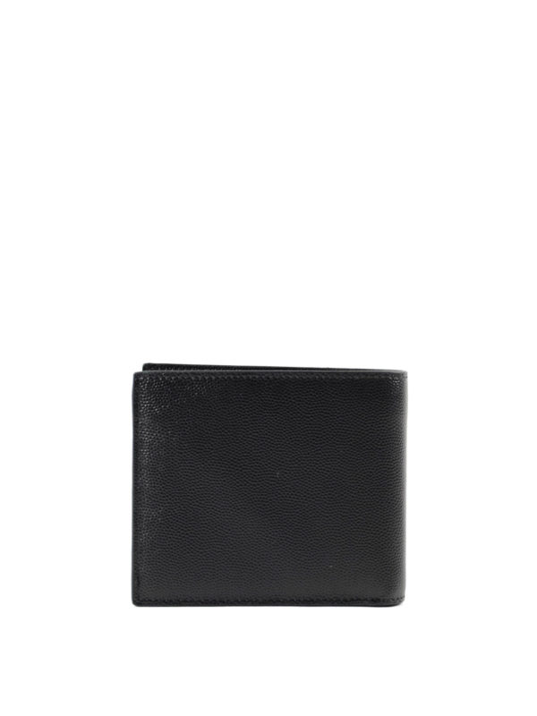 iKRIX SAINT LAURENT: wallets & purses - Leather wallet with logo lettering
