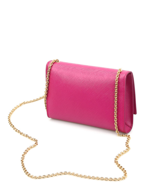Ferragamo Vara bow mini crossbody bag - Fuchsia|22B558656944