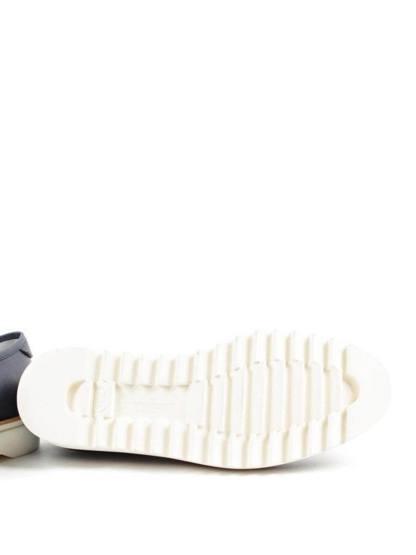 iKRIX SALVATORE FERRAGAMO: scarpe stringate - Derby alte in pelle lupo