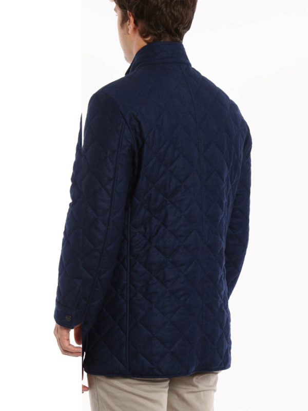 ダウン・ハイテクジャケット Ferragamo - Diamond quilted jacket ...