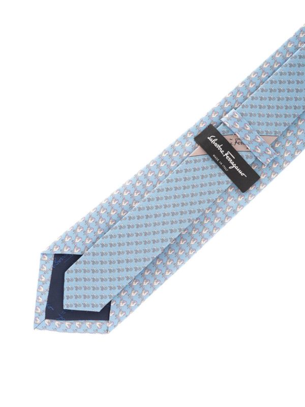 iKRIX SALVATORE FERRAGAMO: Krawatten und Fliegen - Krawatte - Hellblau