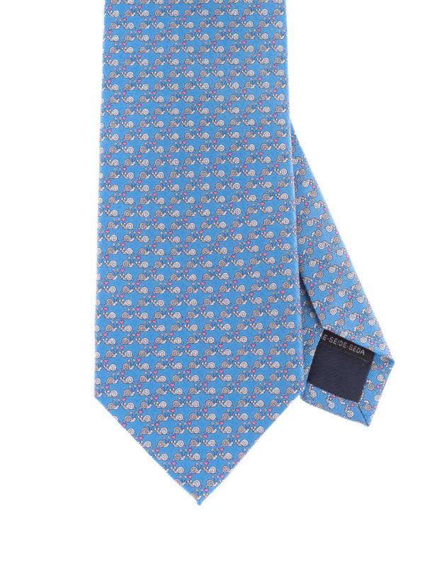 iKRIX SALVATORE FERRAGAMO: Krawatten und Fliegen - Krawatte - Hellblau