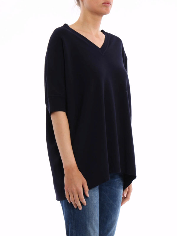 iKRIX SIBEL SARAL: Strickpullover mit V-Ausschnitt - Jake Baumwolle Pulli