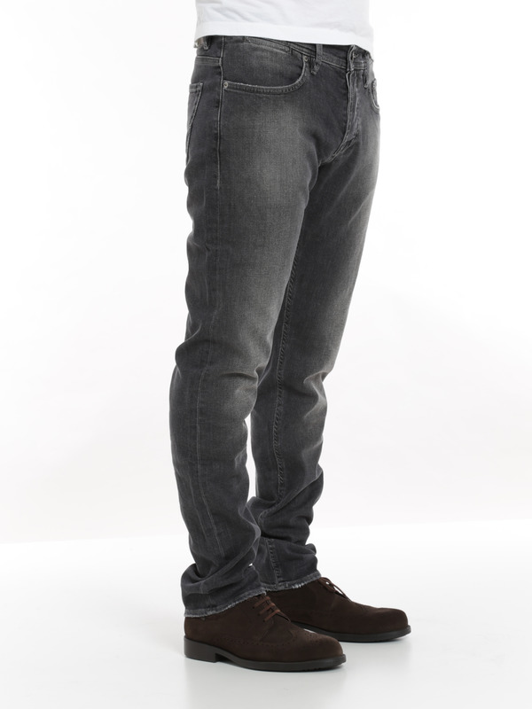 Siviglia Denim Jeans slavato Grigio Uomo 22L3S4119001