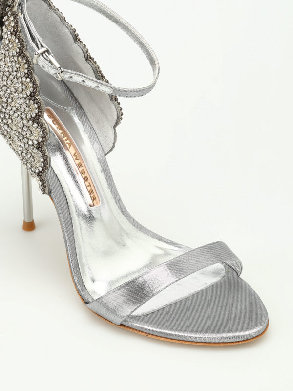 iKRIX Sophia Webster: Sandalen - Sandalen - Silber