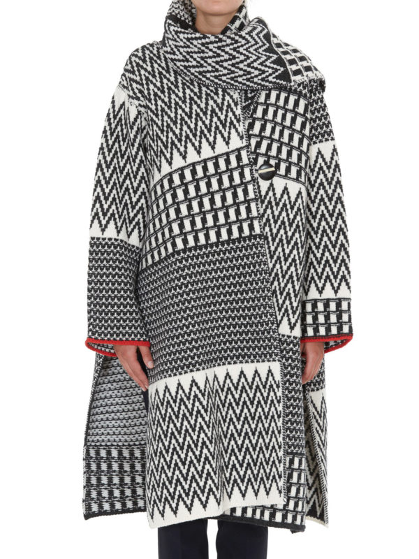 iKRIX STELLA McCARTNEY: cardigans - Wool patchwork cardigan