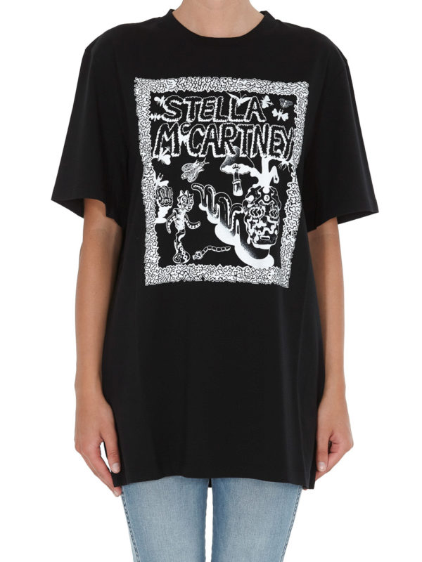 Stella Mccartney Tシャツ - 黒 - ブラック | 569294SMP791000