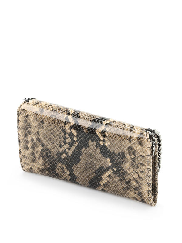 iKRIX STELLA McCARTNEY: wallets & purses - Python print continental wallet